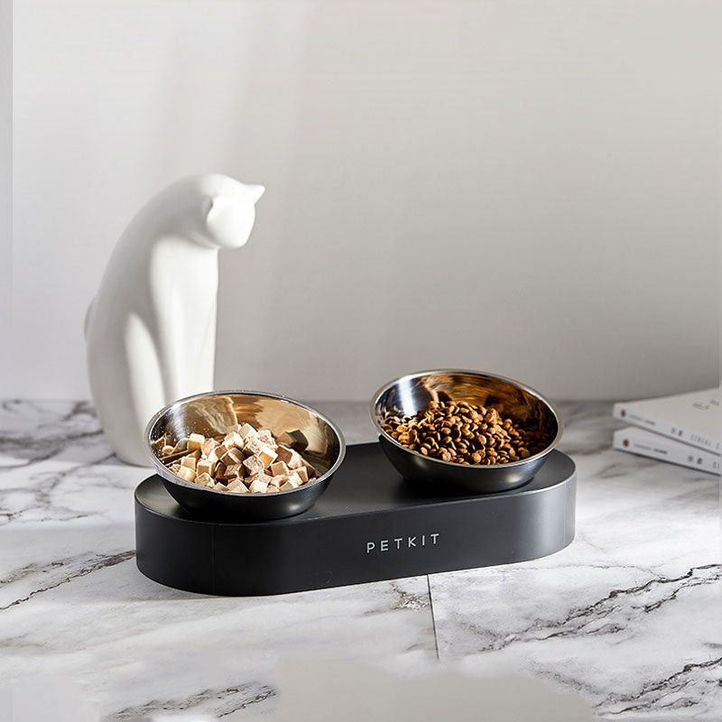 Adjustable Stainless Steel Pet Bowl