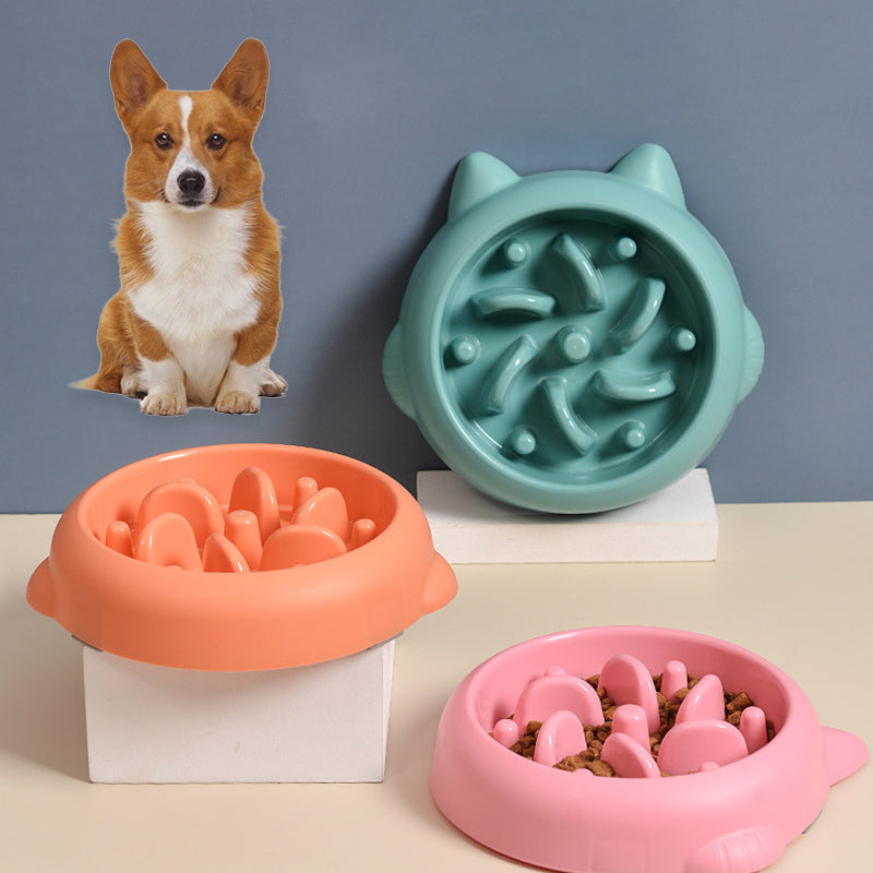 Anti-Choking pet bowl