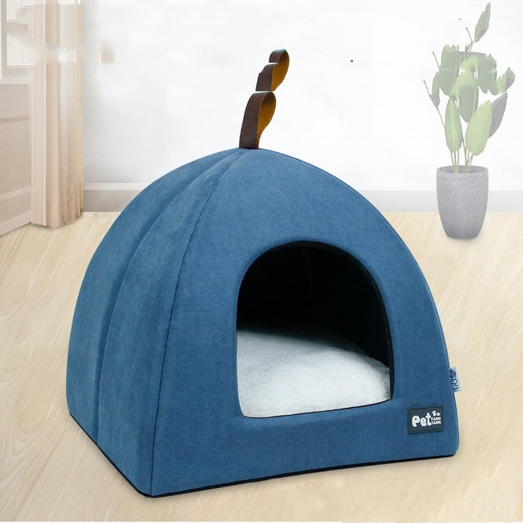 Enclosed Pet Bed