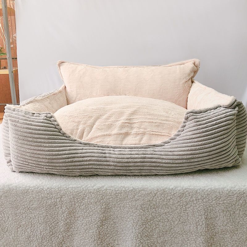 Removable And Washable Plush Pet Bed