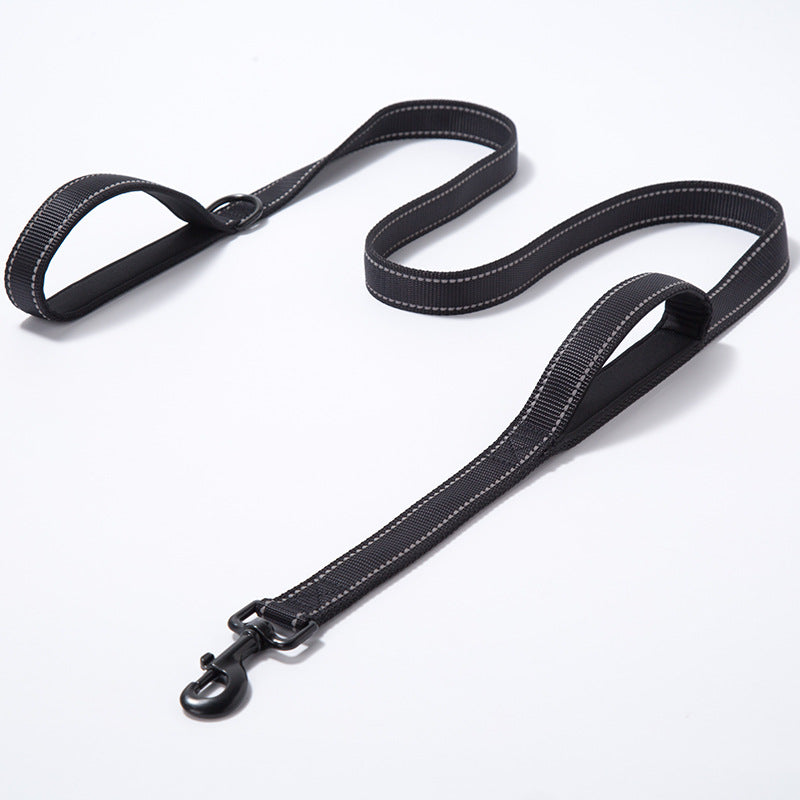 Reflective Double Thickened Nylon Dog Lead