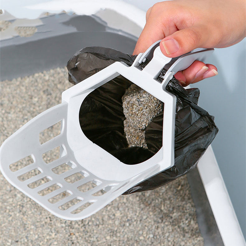 Cleaning Cat Litter Scoop